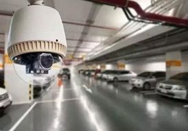 Установка систем видеонаблюдения на парковке